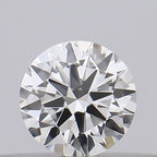 Diamante Taglio Brillante 0.15ct VG/VG/VG I VVS1 - GIA - 3.41x3.44x2.06mm