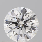 Diamante Naturale Taglio Brillante 0.5ct EX/VG/EX D VS2 - GIA - 5.08x5.05x3.15mm