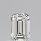 Diamante Naturale Taglio Smeraldo 0.45ct VG/VG I VVS2 - GIA - 5.5x3.62x2.29mm