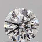 Diamante Naturale Taglio Brillante 0.5ct 3EX E VS2 - GIA - 5.09x5.07x3.15mm
