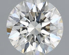 Diamante Taglio Brillante 0.5ct EX/VG/EX J VVS2 - GIA - 5.03x5.07x3.19mm