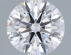 Diamante Naturale Taglio Brillante 0.9ct 3EX D VS2 - GIA - 6.08x6.14x3.85mm