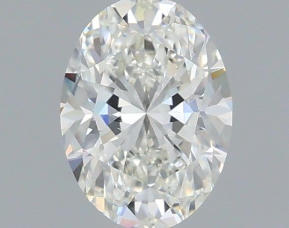 Diamante Naturale Taglio Ovale 0.6ct EX/EX H VS1 - IGI - 6.45x4.69x3.08mm
