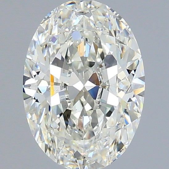 Diamante Naturale Taglio Ovale 1.3ct VG/EX H VS2 - IGI - 8.45x5.97x3.63mm