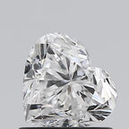 Diamante Naturale Taglio Cuore 0.9ct VG/EX D VS1 - GIA - 5.82x6.43x4.11mm