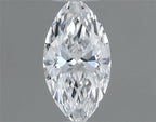 Diamante Naturale Taglio Marquise 0.26ct VG/EX E VVS1 - GIA - 6.49x3.35x2.05mm