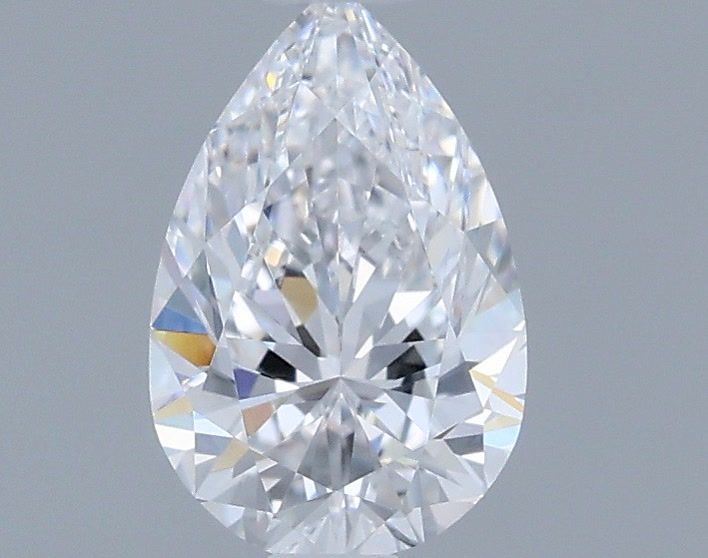 Diamante Naturale Taglio Goccia 0.6ct VG/EX D VVS2 - GIA - 7.09x4.62x3.04mm