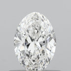 Diamante Naturale Taglio Ovale 0.48ct VG/EX D VS1 - IGI - 6.41x4.4x2.58mm