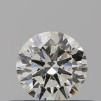 Diamante Naturale Taglio Brillante 0.33ct 3EX J VS2 - IGI - 4.44x4.46x2.63mm