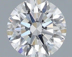 Diamante Naturale Taglio Brillante 0.54ct 3EX E VS1 - IGI - 5.19x5.23x3.23mm