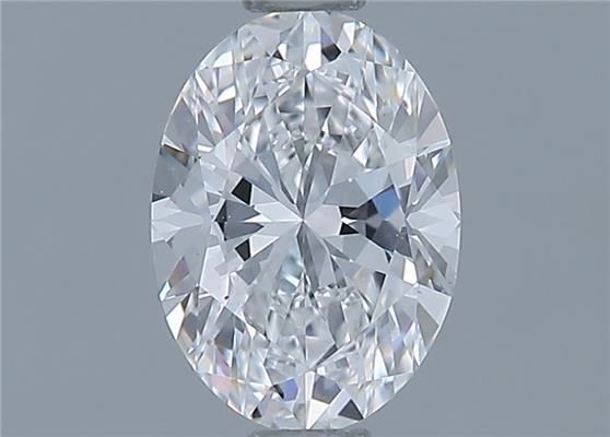 Diamante Naturale Taglio Ovale 0.73ct EX/EX D VS1 - GIA - 7.06x5.14x3.25mm