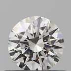Diamante Naturale Taglio Brillante 0.4ct 3EX F VVS2 - IGI - 4.78x4.8x2.91mm