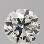 Diamante Naturale Taglio Brillante 0.5ct VG/VG/EX J VVS2 - IGI - 4.95x5.0x3.19mm