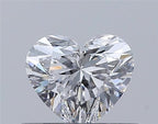 Diamante Naturale Taglio Cuore 0.37ct VG/EX D VS2 - GIA - 4.44x5.03x2.98mm