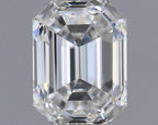 Diamante Naturale Taglio Smeraldo 0.61ct VG/EX F VVS1 - GIA - 5.41x4.06x2.79mm