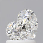 Diamante Naturale Taglio Cuore 1.2ct EX/EX G VVS2 - GIA - 7.01x5.63x4.84mm