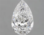Diamante Naturale Taglio Goccia 1ct VG/EX D VVS1 - GIA - 8.61x5.37x3.49mm