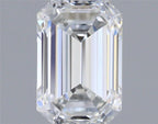 Diamante Naturale Taglio Smeraldo 0.8ct VG/EX G VVS1 - GIA - 6.4x4.28x2.92mm