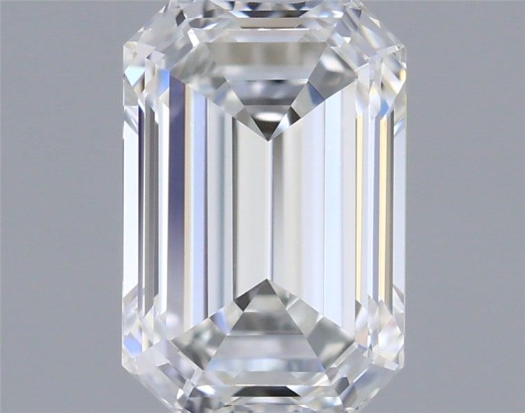 Diamante Naturale Taglio Smeraldo 0.8ct VG/EX G VVS1 - GIA - 6.4x4.28x2.92mm