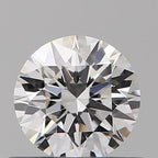 Diamante Naturale Taglio Brillante 0.42ct 3EX D VS1 - GIA - 4.86x4.83x2.98mm