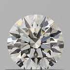 Diamante Naturale Taglio Brillante 0.45ct EX/VG/EX J IF - GIA - 4.9x4.94x3.09mm