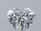 Diamante Naturale Taglio Cuore 0.34ct EX/EX E VS1 - GIA - 4.47x4.92x2.82mm