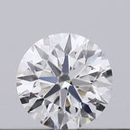 Diamante Naturale Taglio Brillante 0.17ct 3EX D VVS2 - GIA - 3.52x3.54x2.21mm