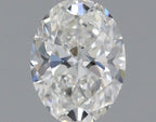 Diamante Naturale Taglio Ovale 0.5ct VG/EX G VS2 - GIA - 5.84x4.39x2.87mm