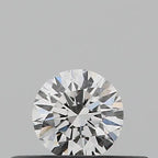 Diamante Taglio Brillante 0.18ct VG/EX/EX F VVS2 - GIA - 3.62x3.6x2.27mm