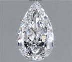 Diamante Naturale Taglio Goccia 0.9ct VG/EX D VVS1 - GIA - 8.4x5.03x3.04mm