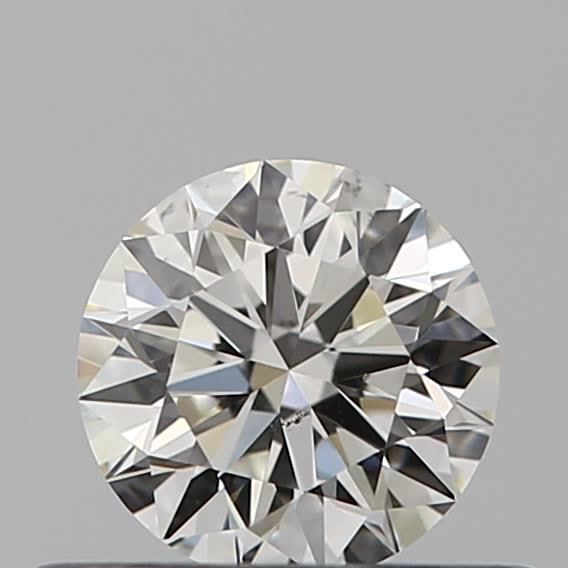 Diamante Naturale Taglio Brillante 0.35ct 3EX J VS2 - GIA - 4.52x4.5x2.79mm