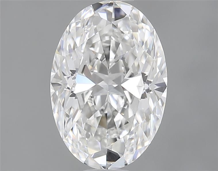 Diamante Naturale Taglio Ovale 1.01ct EX/EX F VVS1 - GIA - 7.97x5.46x3.37mm
