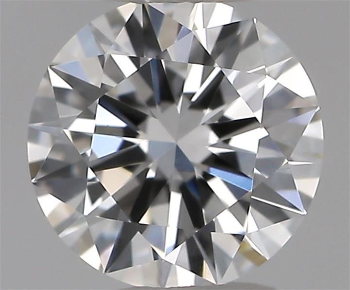 Diamante Naturale Taglio Brillante 0.45ct 3EX E VVS2 - GIA - 5.04x5.01x2.96mm