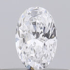 Diamante Naturale Taglio Ovale 0.24ct G/EX D VVS2 - GIA - 4.84x3.42x2.2mm