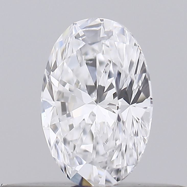 Diamante Naturale Taglio Ovale 0.24ct G/EX D VVS2 - GIA - 4.84x3.42x2.2mm