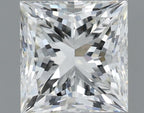 Diamante Naturale Taglio Princess 1.5ct EX/EX H VVS1 - IGI - 6.2x5.94x4.6mm