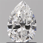 Diamante Naturale Taglio Goccia 0.73ct EX/EX D VVS2 - GIA - 7.67x5.1x3.06mm
