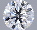 Diamante Naturale Taglio Brillante 0.5ct VG/G/EX D VS1 - GIA - 4.9x4.98x3.18mm