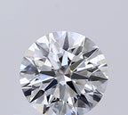 Diamante Naturale Taglio Brillante 0.5ct EX/VG/EX D VS2 - GIA - 5.05x5.1x3.14mm