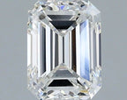 Diamante Naturale Taglio Smeraldo 1.32ct G/VG G IF - GIA - 7.01x5.23x3.71mm