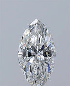 Diamante Naturale Taglio Marquise 0.4ct VG/EX F VVS1 - GIA - 7.38x3.88x2.43mm