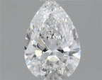Diamante Naturale Taglio Goccia 0.44ct VG/EX D VVS1 - GIA - 6.44x4.31x2.64mm