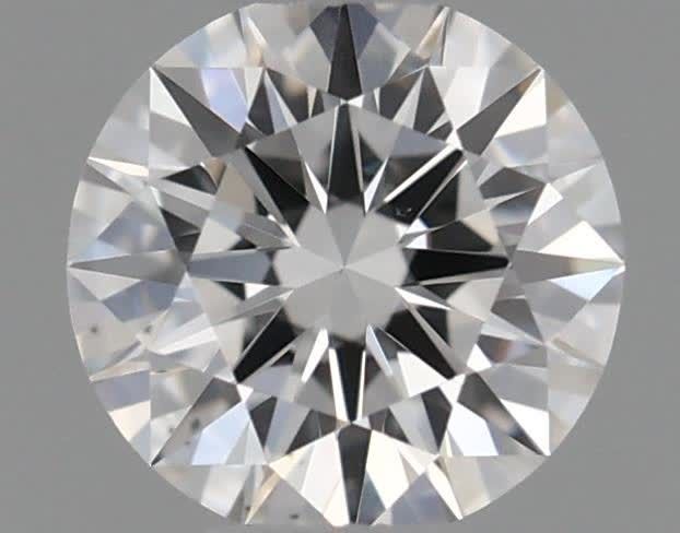 Diamante Naturale Taglio Brillante 0.26ct 3EX E VS2 - GIA - 4.14x4.17x2.51mm