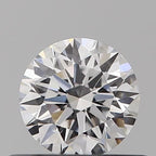 Diamante Naturale Taglio Brillante 0.4ct 3EX D VVS2 - IGI - 4.68x4.69x2.92mm