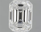 Diamante Naturale Taglio Smeraldo 1ct VG/EX F VS2 - GIA - 6.67x4.94x3.36mm