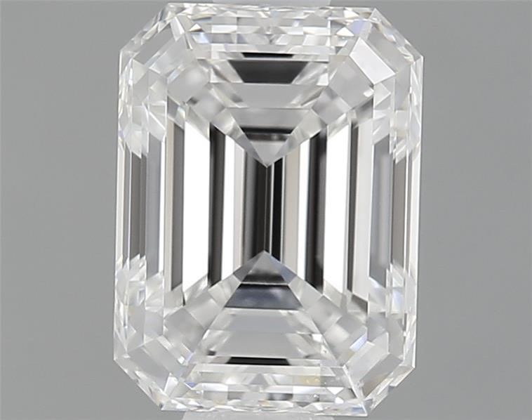 Diamante Naturale Taglio Smeraldo 1ct VG/EX F VS2 - GIA - 6.67x4.94x3.36mm