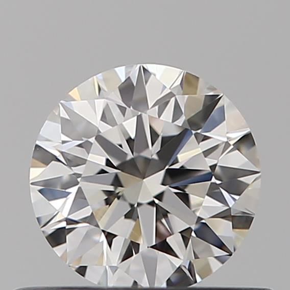 Diamante Naturale Taglio Brillante 0.42ct 3EX F VVS1 - IGI - 4.81x4.85x2.95mm