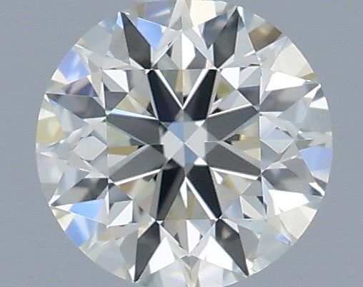 Diamante Naturale Taglio Brillante 0.5ct 3EX H VS2 - IGI - 5.02x5.05x3.18mm