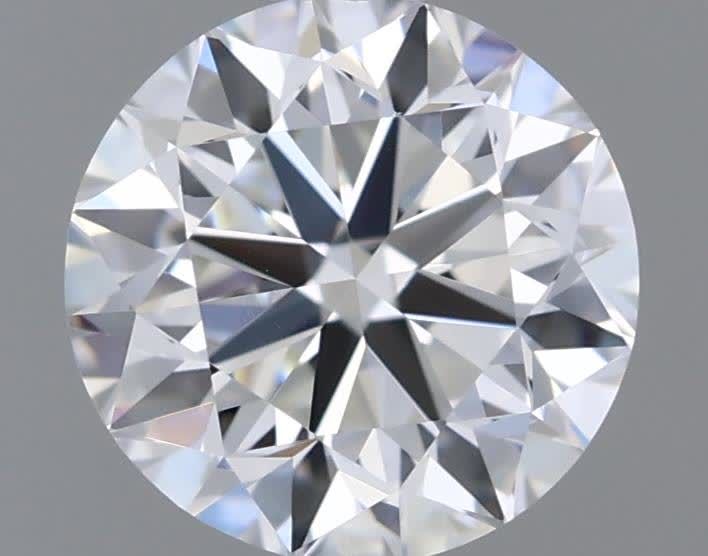 Diamante Taglio Brillante 0.5ct VG/VG/VG H VVS1 - GIA - 4.92x4.97x3.16mm