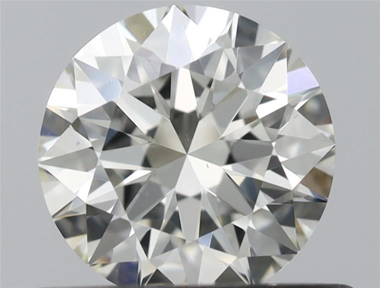 Diamante Naturale Taglio Brillante 0.5ct 3EX J VS1 - IGI - 5.04x5.09x3.16mm